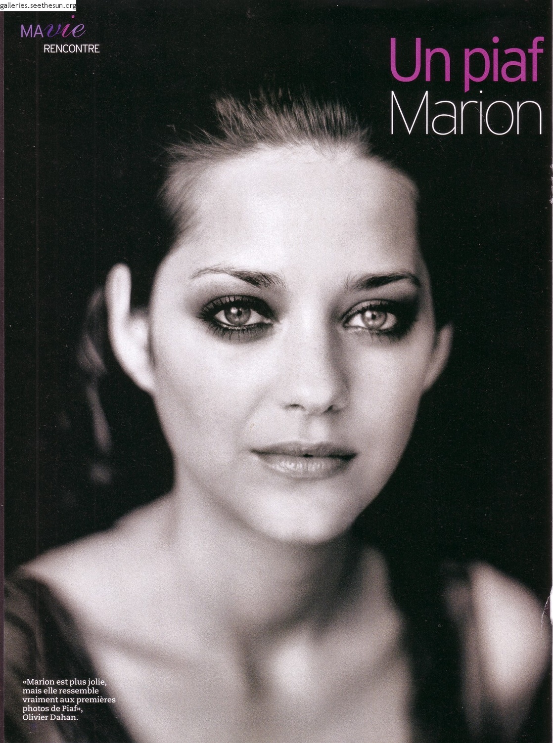 marion cotillard rencontre