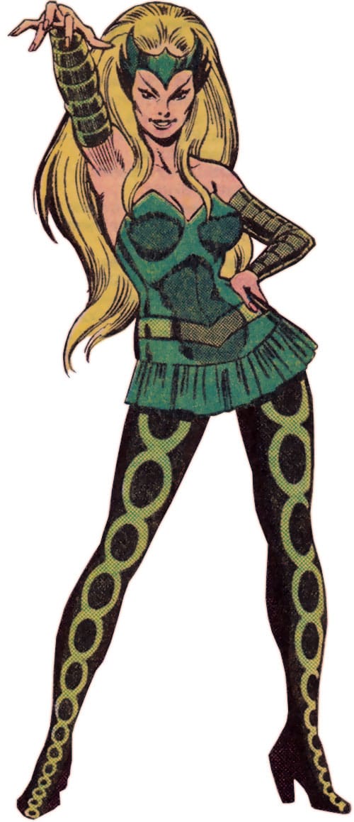 Image Of Amora The Enchantress Marvel Comics