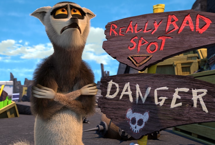 Picture Of All Hail King Julien Exiled