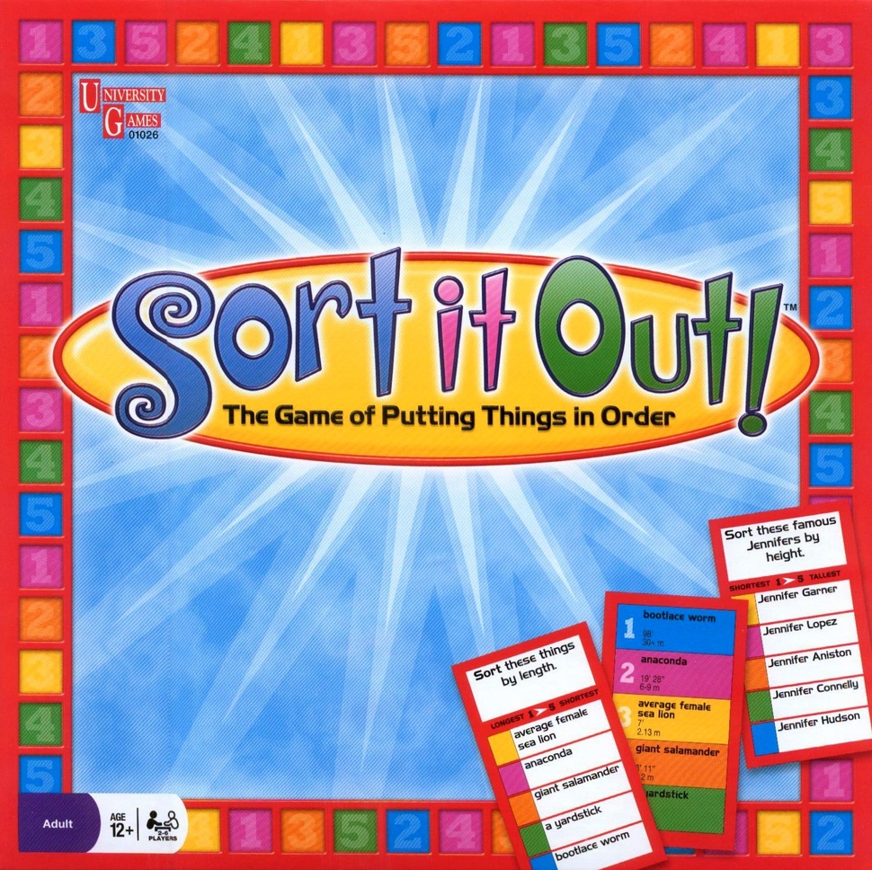 Picture of Sort it Out! The Game of Putting Things in Order