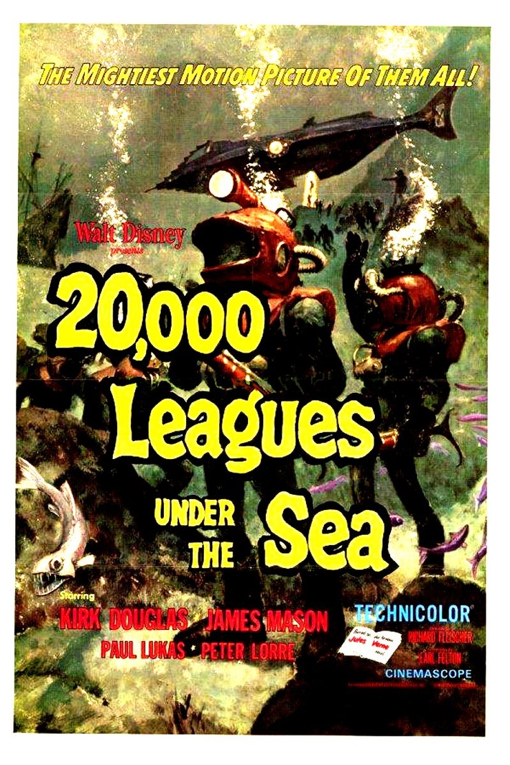 20 000 leagues under the sea full movie 1954