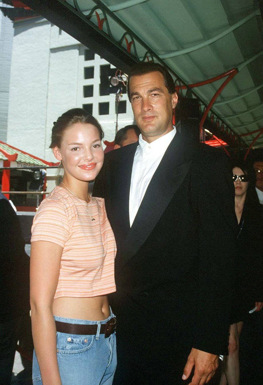 Katherine Heigl and Steven Seagal