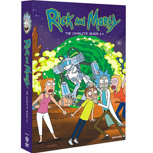 Rick Morty Complete Seasons 1 4 DVD 2020