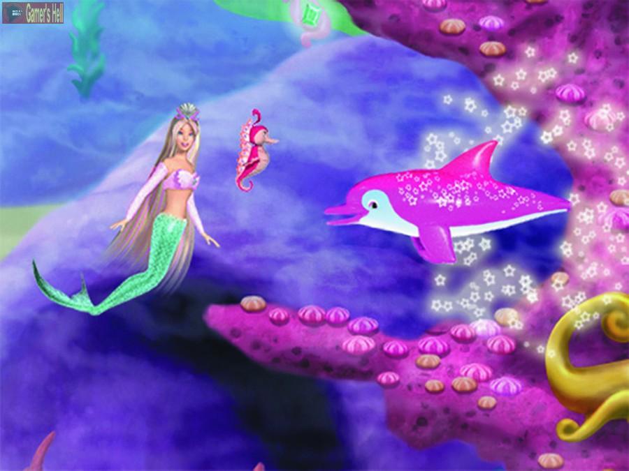 What are some Barbie mermaid games?