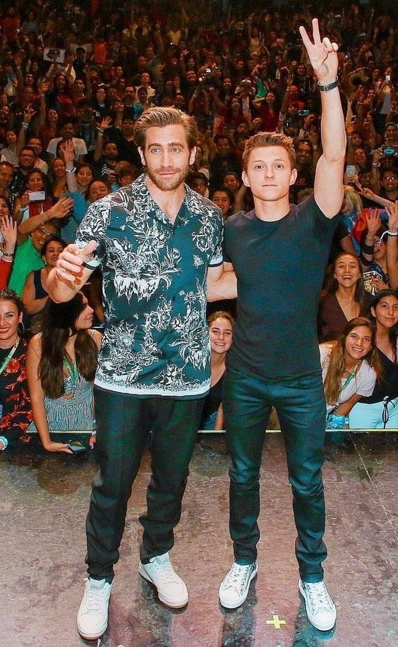 Jake Gyllenhaal And Tom Holland