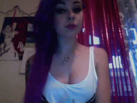 Perfect webcam strip fan pic