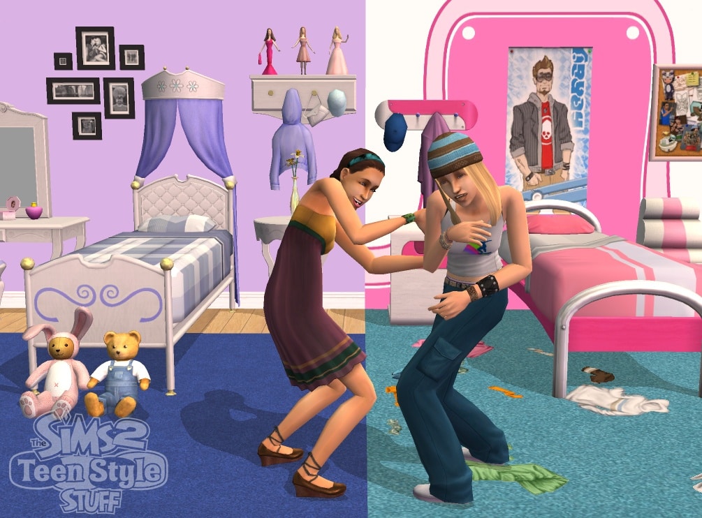 Sims 2 Teen Style Stuff