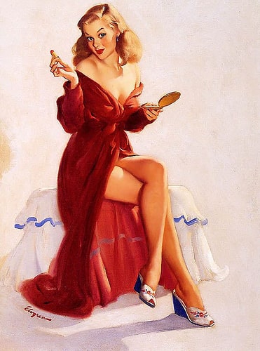 Gil Elvgren All His Glamorous American Pin Ups Th Anniversary Picture