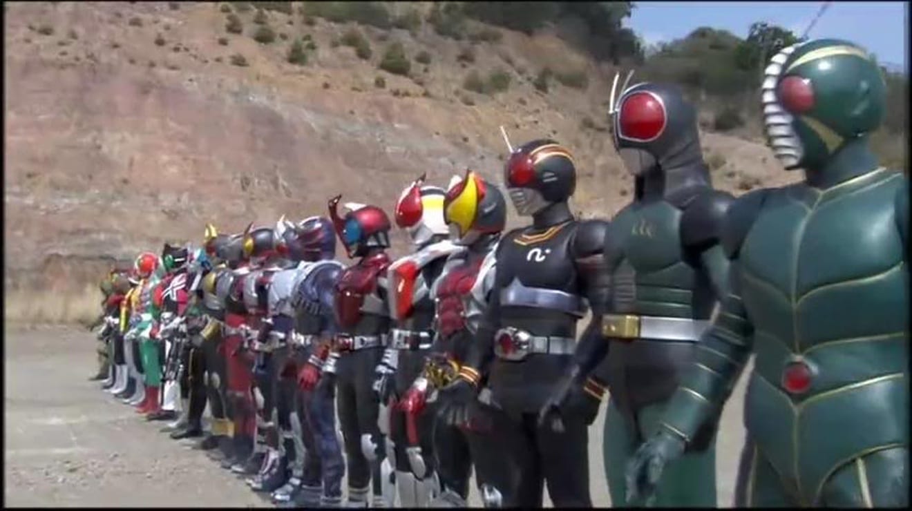 Picture Of Kamen Rider Decade All Riders Vs Dai Shocker