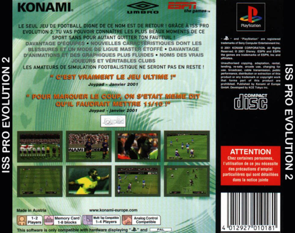 ISS Pro Evolution 2