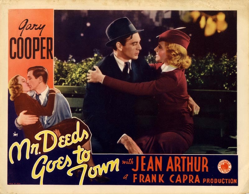 Mr. Deeds Goes to Town (1936) (With images) | Jean arthur, Gary cooper ...