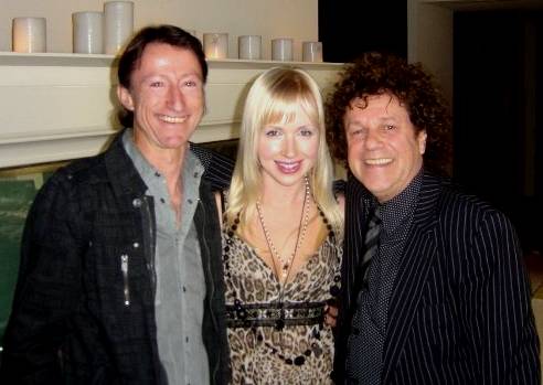 Lawrie & Shelley Minson with Leo Sayer