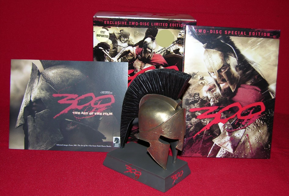 300 Exclusive 2-Disc Limited Edition DVD Boxset