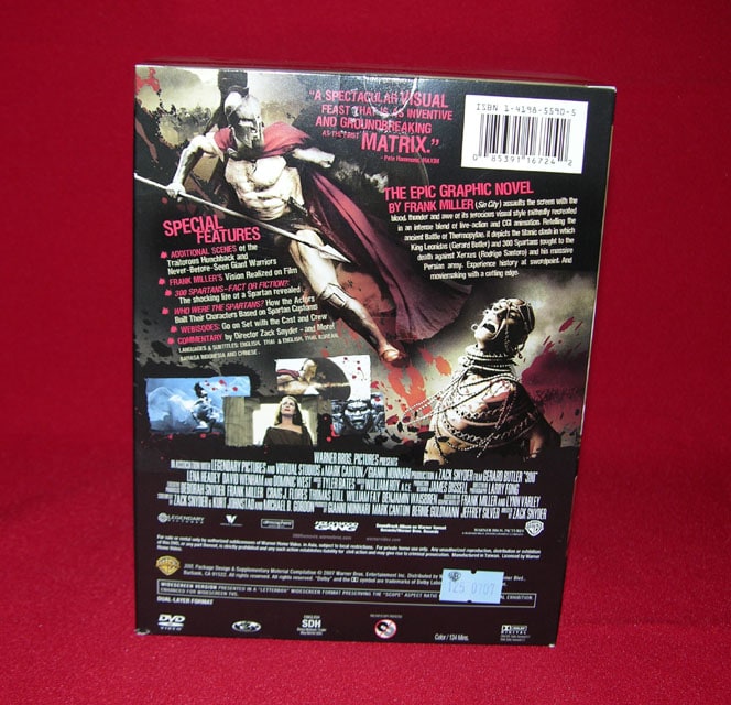 300 Exclusive 2-Disc Limited Edition DVD Boxset image