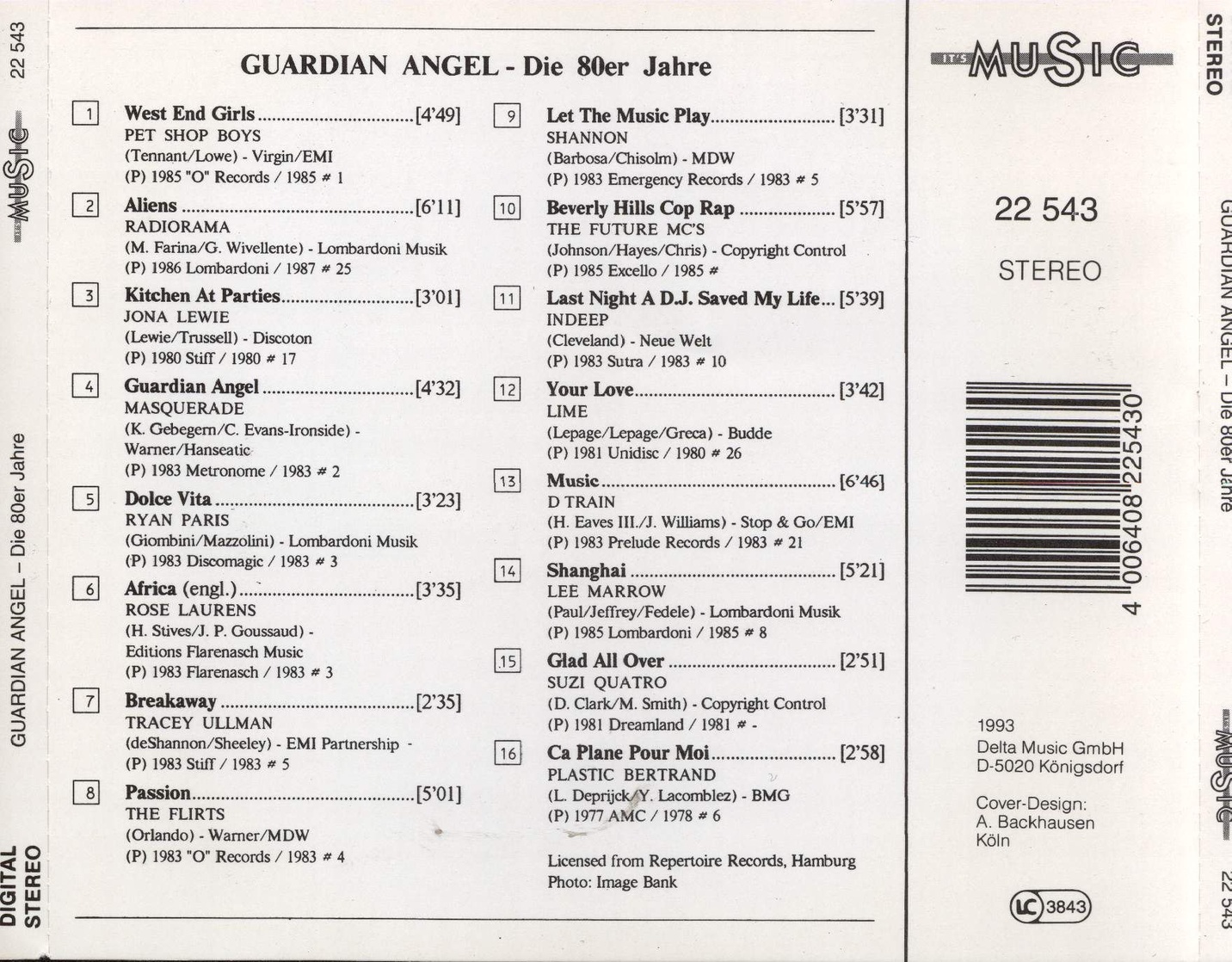Guardian Angel - Die 80er Jahre Guardian Angel - Die 80er Jahre