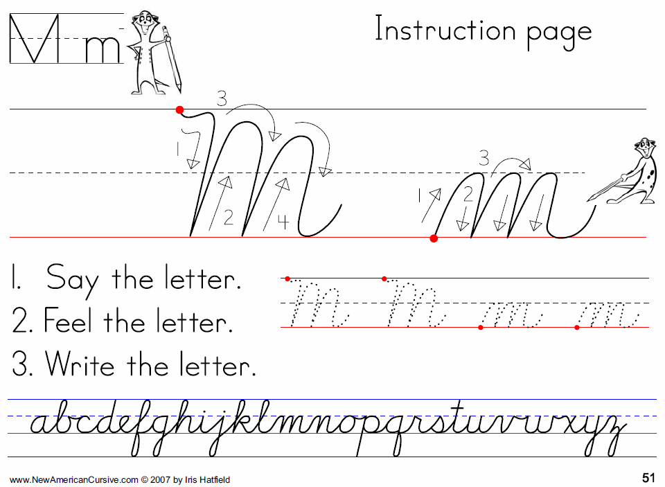 Picture of New American Cursive I