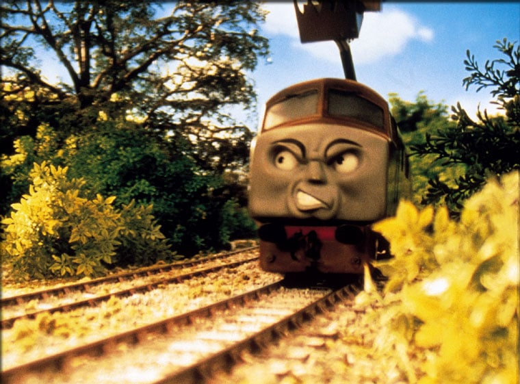 Волшебная железная дорога. Thomas and Magic Railroad. Diesel 10. Diesel 10 Thomas and friends.