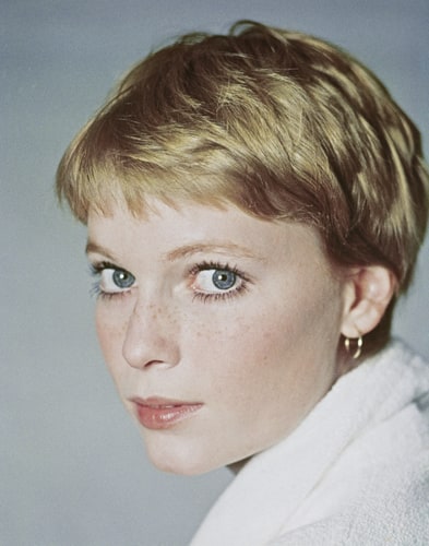 Mia Farrow Pixie Haircut