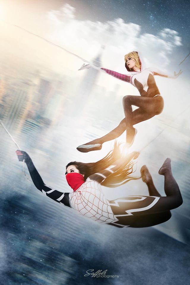 SpiderGwen and Silk