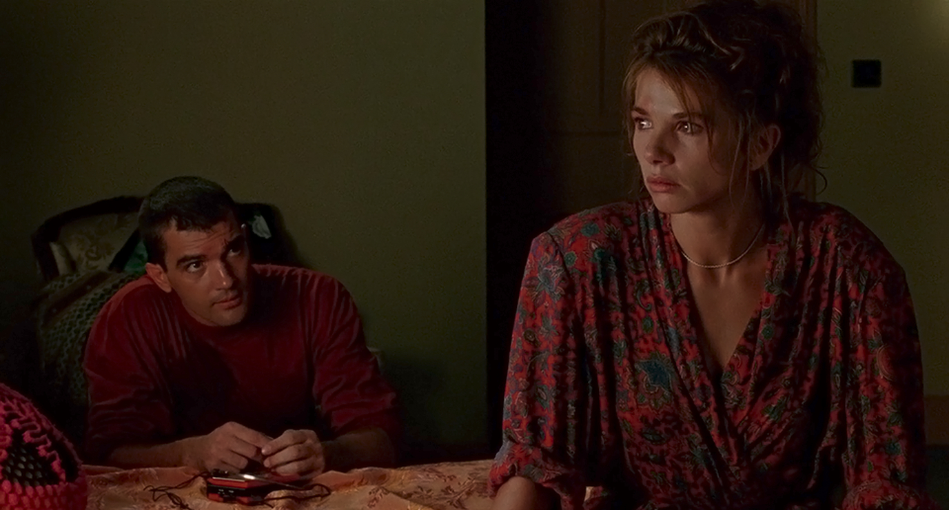 Antonio Banderas and Victoria Abril