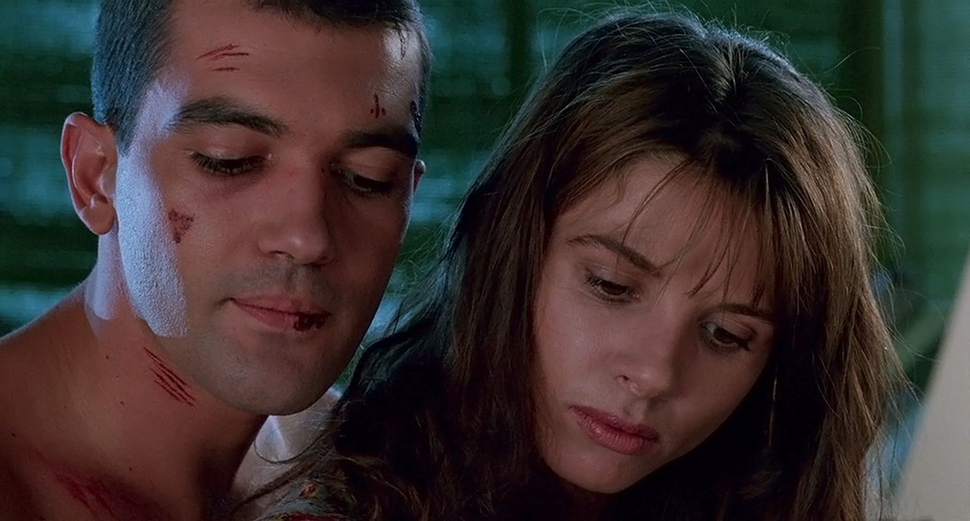 Antonio Banderas and Victoria Abril