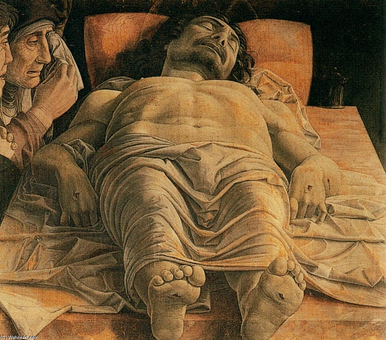 Mantegna: Lamentation of Christ