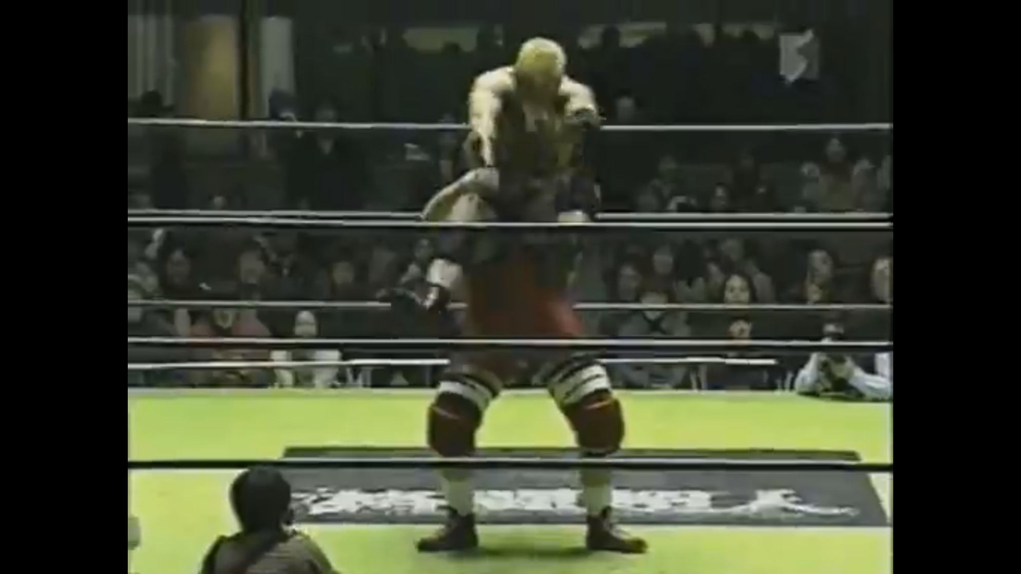 Kenta Kobashi, Tamon Honda, Tsuyoshi Kikuchi, & KENTA vs. Jun Akiyama, Akitoshi Saito, Yoshinobu Kanemaru, & Makoto Hashi (2/18/03)