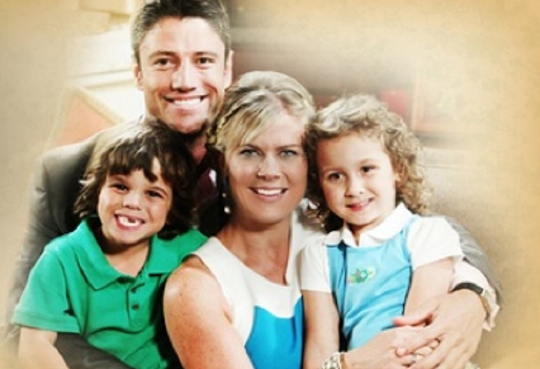 James Scott and Alison Sweeney