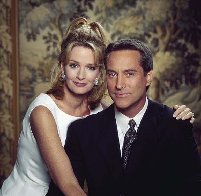 Drake Hogestyn and Deidre Hall