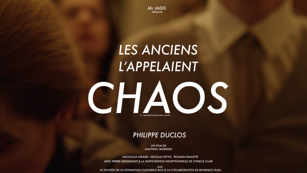 Les anciens l'appelaient chaos