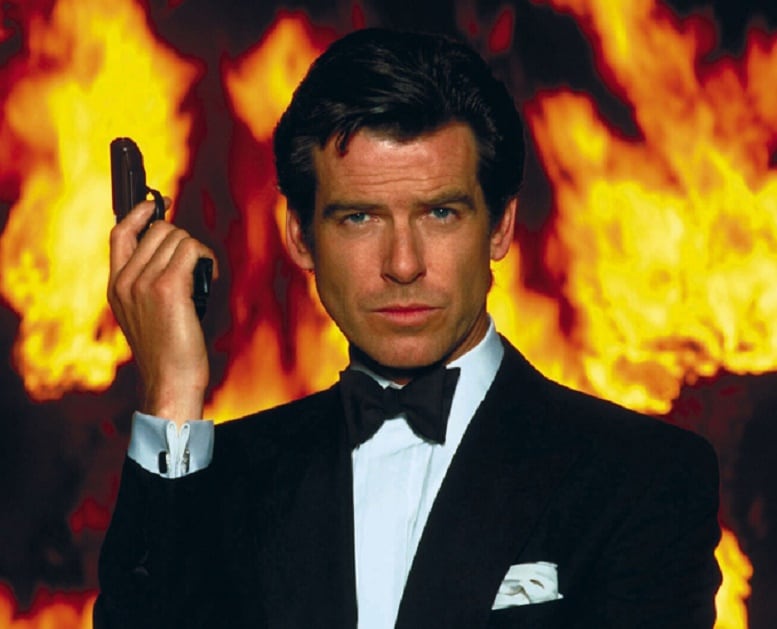 James Bond played by Pierce Brosnan