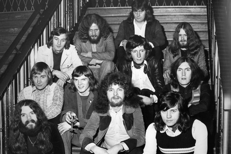 Elo pub. The Electric Light Orchestra 1972. Elo группа. Electric Light Orchestra with Roy Wood. Группа Elo фотографии.