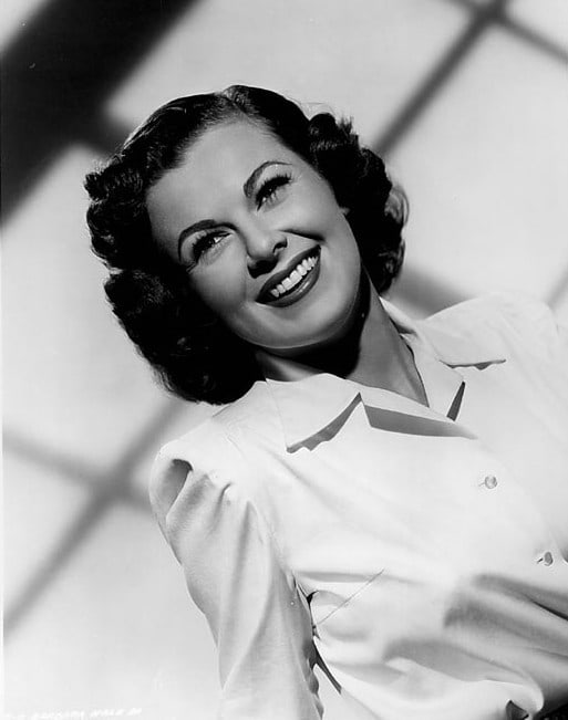 Picture of Barbara Hale.
