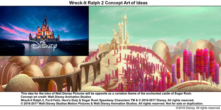 Wreck-It Ralph 2 Concept of Ideas.