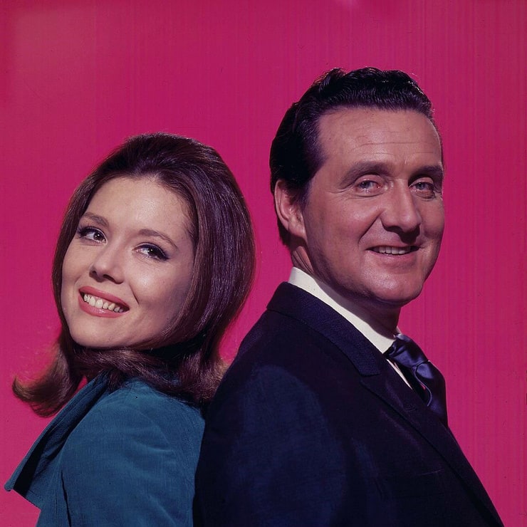 Diana RIgg & Patrick Macnee