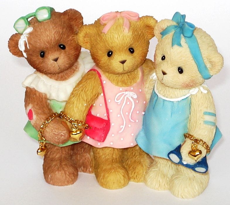 Cherished Teddies: Liza, Barbie, & Ashlyn - 