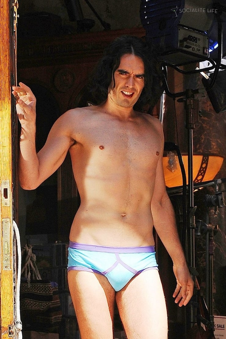 Suffused Naked Russell Brand