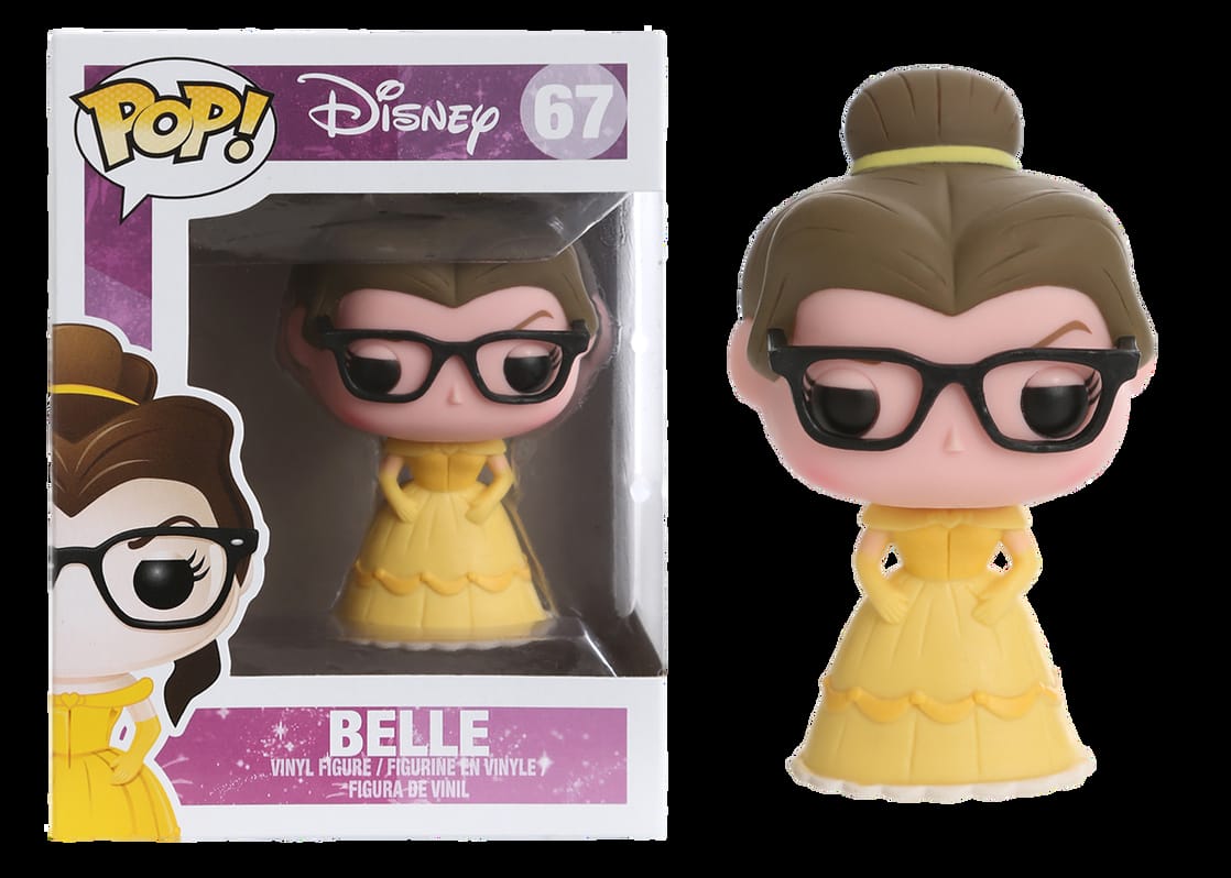 Beauty and the Beast Pop! Vinyl: Hipster Belle (Hot Topic Exclusive)