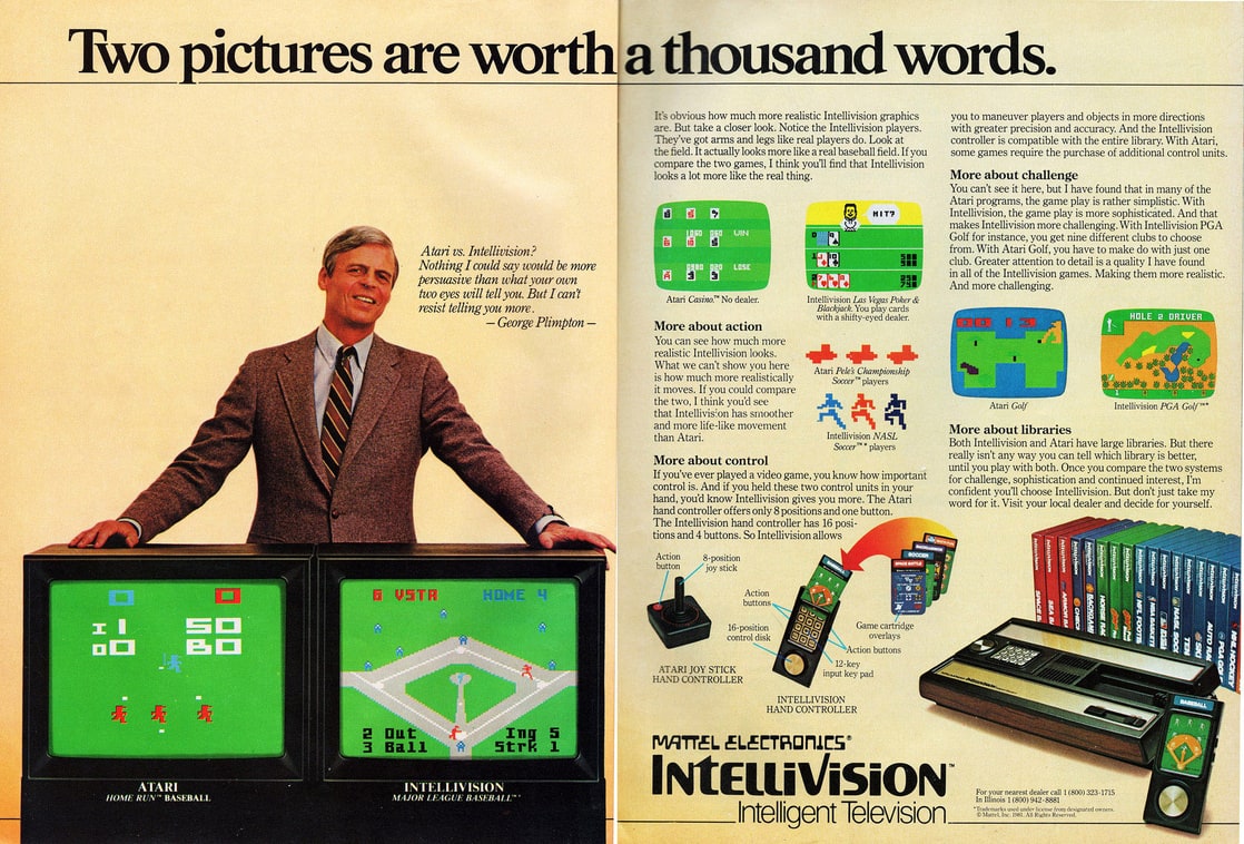 Mattel Intellivision console