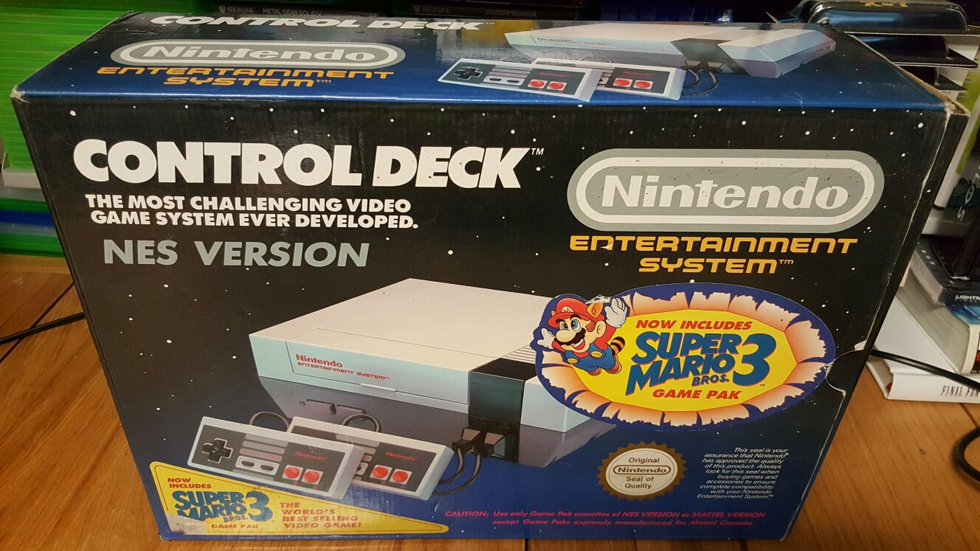 Picture Of Nintendo Entertainment System (NES)