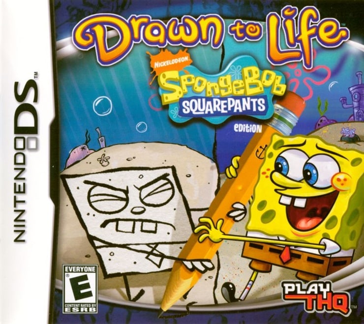 spongebob drawn to life