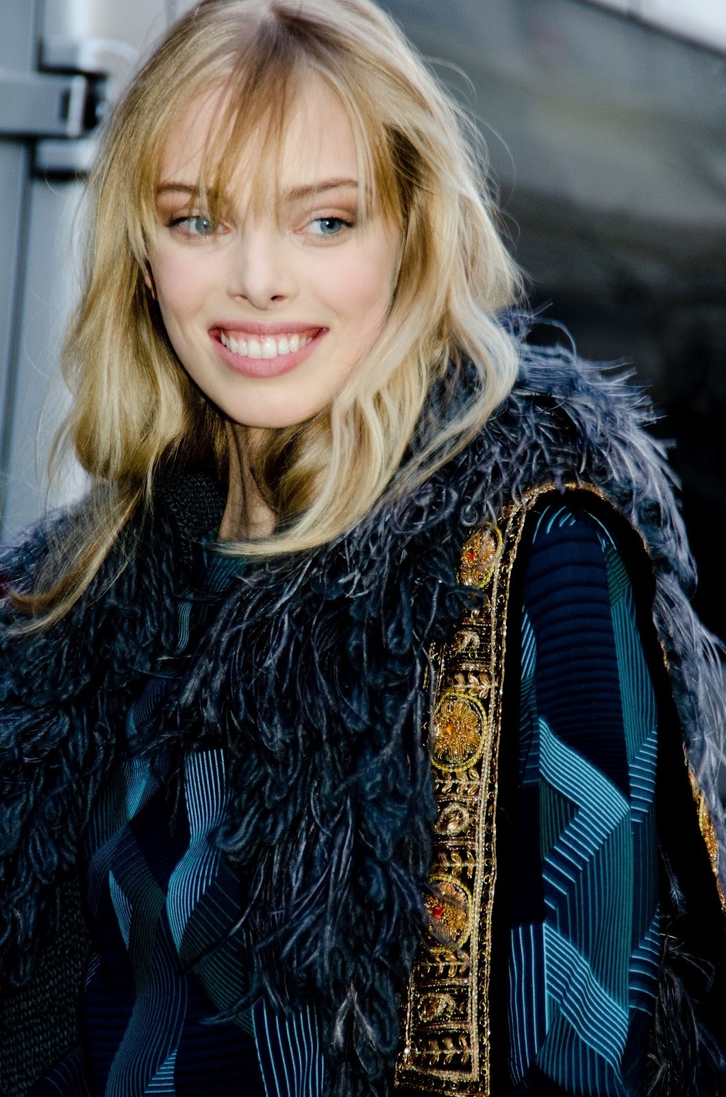 Tanya Dziahileva in a striking pose