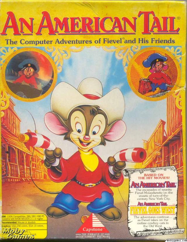 An American Tail Fievel Goes West Image   740full An American Tail  Fievel Goes West Cover 