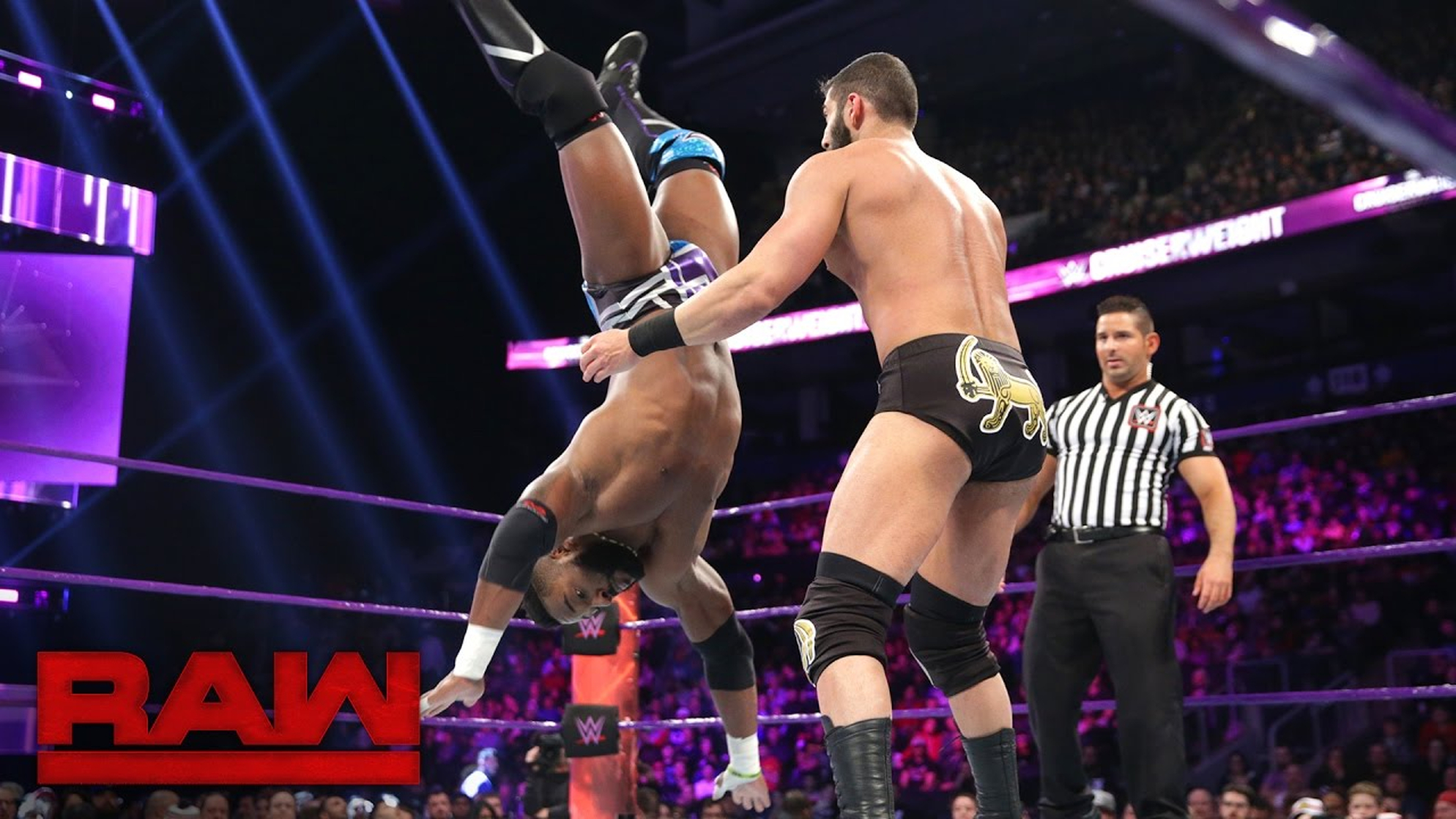 Cedric Alexander vs. Ariya Daivari (WWE, Raw 11/21/16)