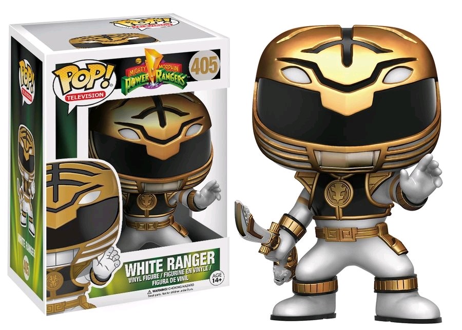 Funko POP! Power Rangers Action Pose White Ranger