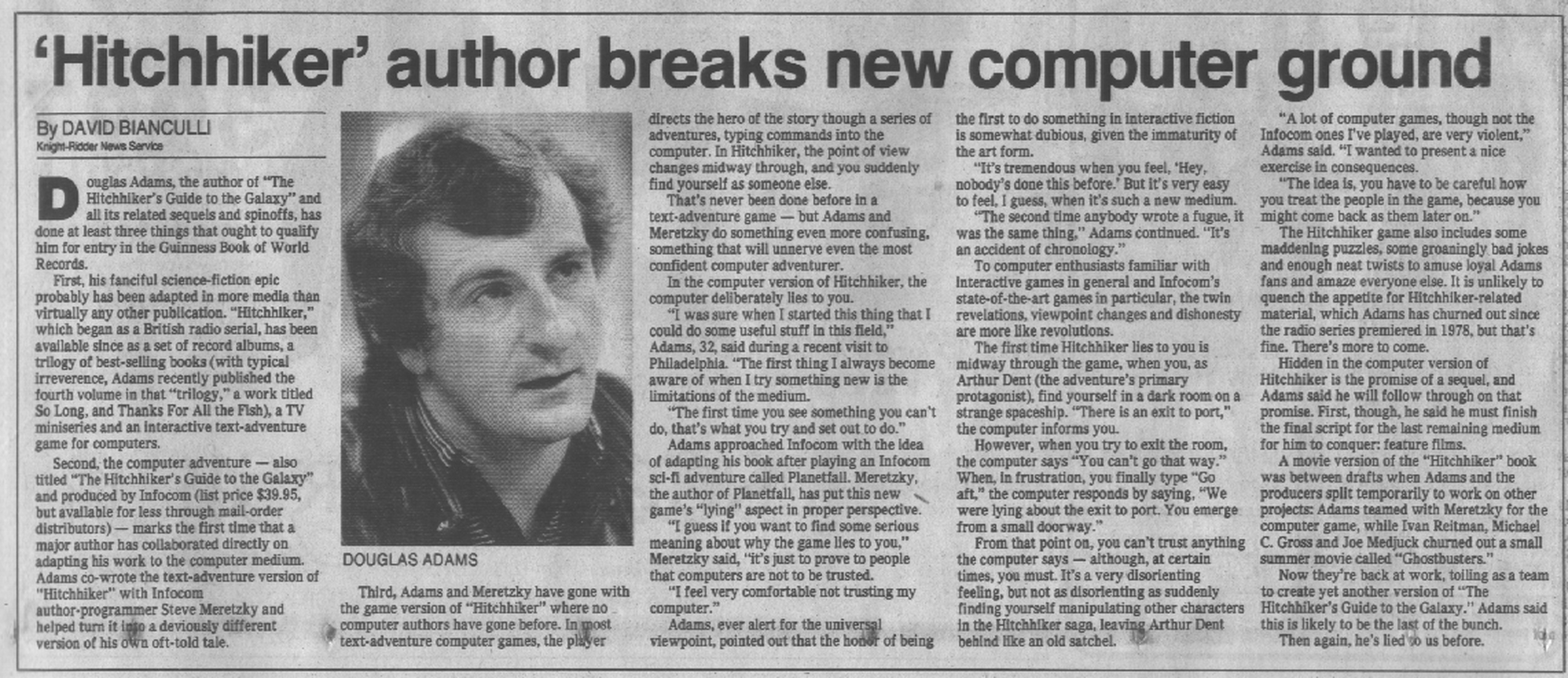 Douglas Adams