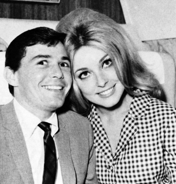 Jay Sebring and Sharon Tate, photographed in 1965