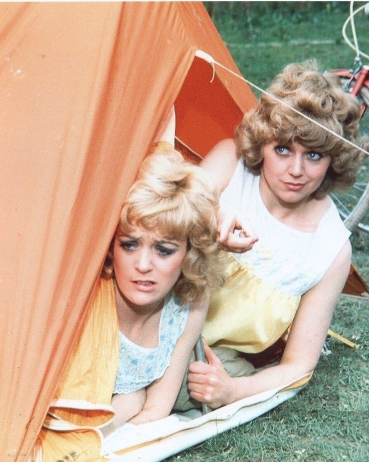 Sherrie Hewson, Carol Hawkins Carrie On Behind