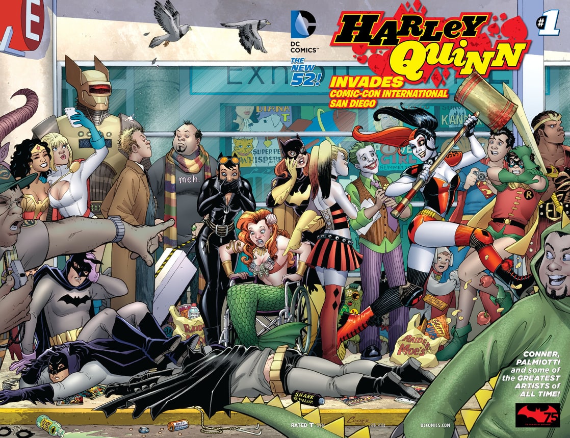 Harley Quinn Invades Comic Con International San Diego #1