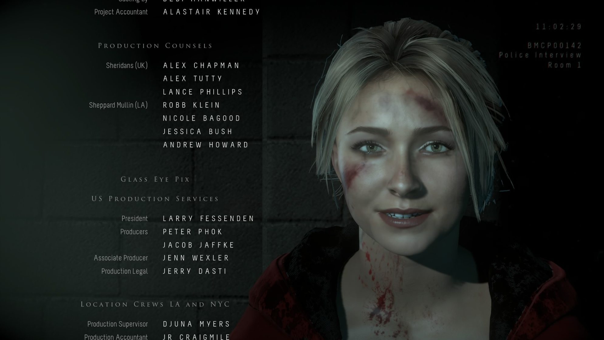 Sam Giddings (Until Dawn)